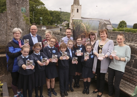 Pupils help launch Glenarm Wildlife Guide