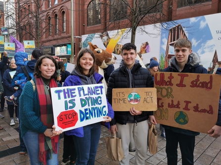 Youth Forum at Belfast Climate Rally 