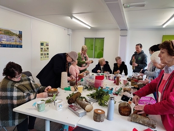 St. Gall's Hen's Shed Christmas craft workshop