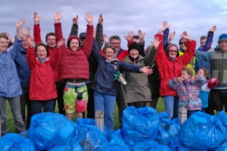 Beach Clean Ramore April 2017