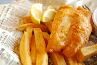 Fish and chips (c) Learning Lark
