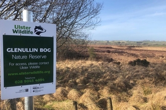 Signage at Glenullin bog