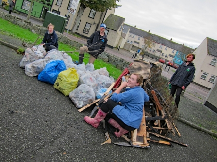 Killough beach clean result 2015