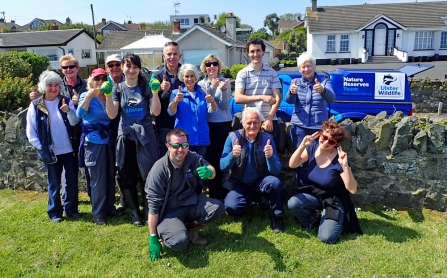 Donaghadee Beach Clean Group Shot 2016