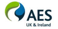 AES UK & Ireland logo