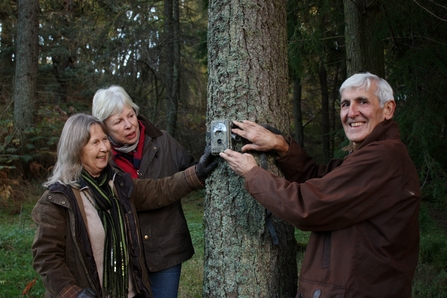 Red squirrel volunteers 