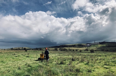 Rush cutting at Slievenacloy