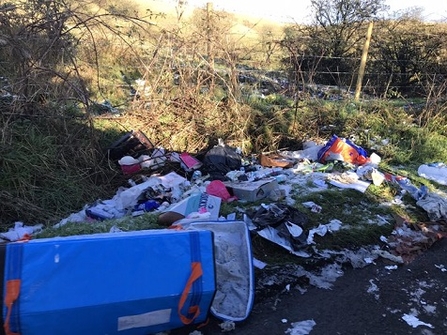 Fly tipping in Slievenacloy