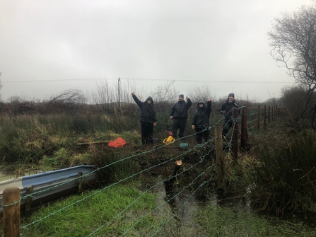 Volunteers, Iniaharghy bog