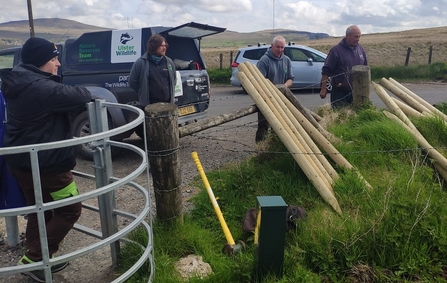 Fencing Course, Slievenacloy Nature Reserve