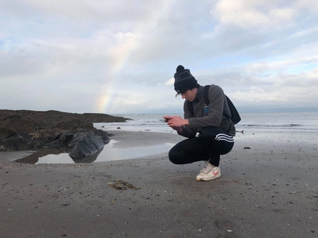 Callum Neil, QUB Placement Student with the Sea Deep team