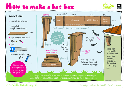 How to make a bat box - Kent Bat Box style 