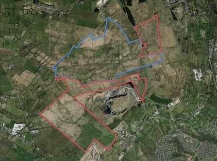 Map of Slievenacloy and new land purchase 