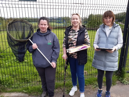 Butterfly surveying at Bog Meadows 