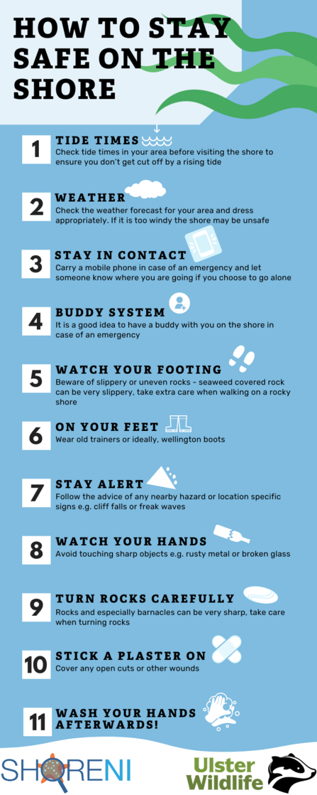 How to stay safe on the shore