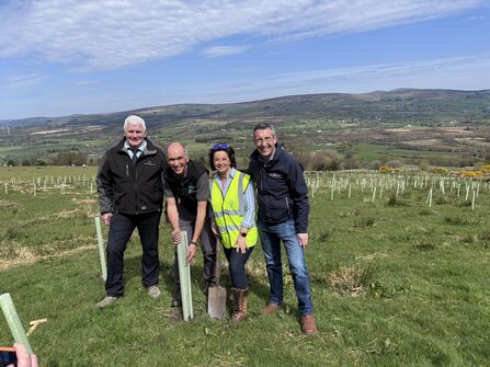 Minister Muir at Lenamore Open Day 