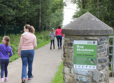 Bog Meadows entrance